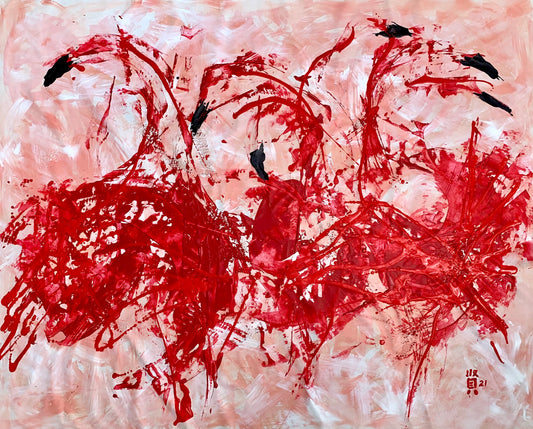 Dance of the Flamingos